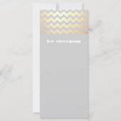 Gold Zig Zag Pattern Black (Front)