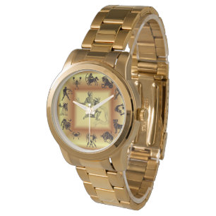 Gold Zodiac ~ Astrological Signs ~ Aquarius ~ Watch