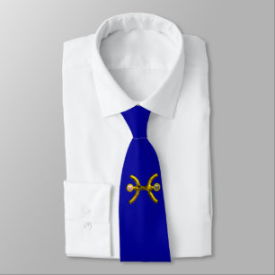 GOLD ZODIAC BIRTHDAY JEWEL / PISCES Blue Tie