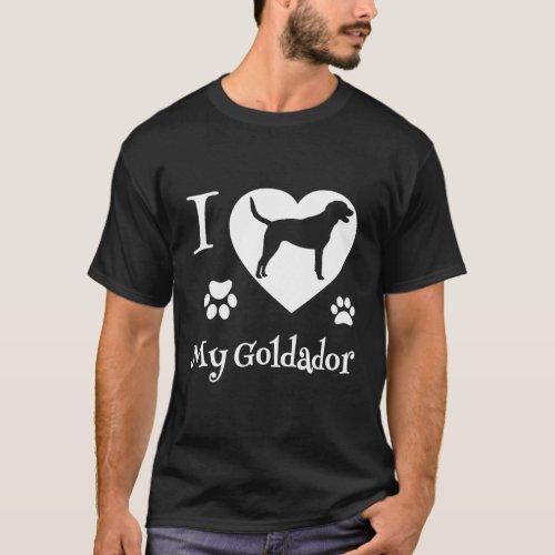 Goldador For Goldador Dog T_Shirt