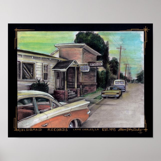 Goldband Records Poster (Front)