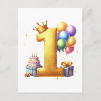 Golden 1st Birthday