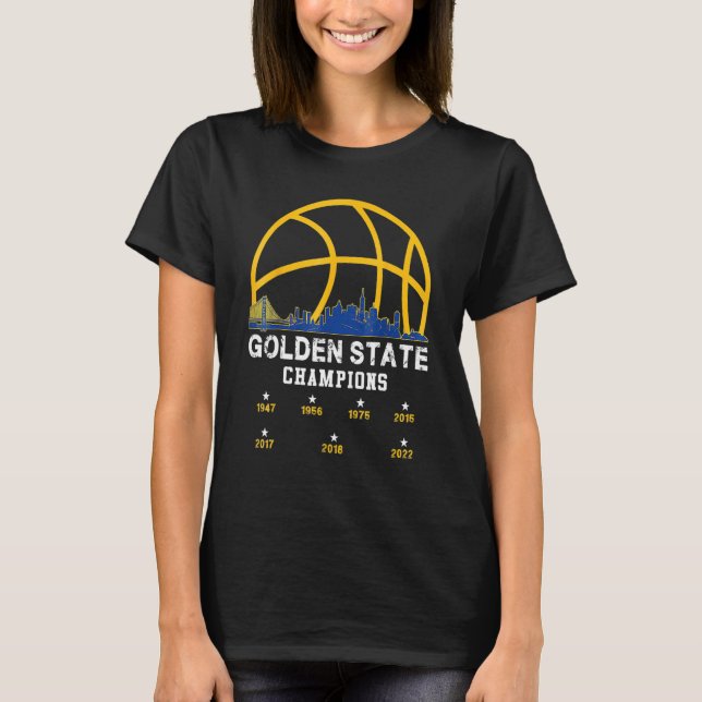 Golden 2022 Basketball For Men Women Warriors T-Shirt (Front)