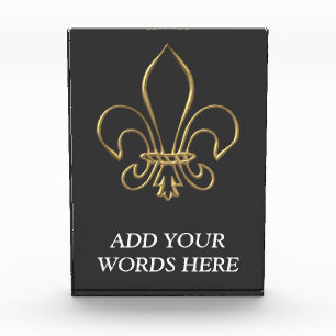 Golden "3-D" Fleur-de-lis Award