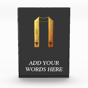 Golden "3-D" Liturgical Stole Award
