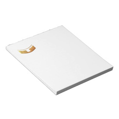 Golden 3_D PriestMinster Collar Notepad