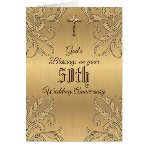 Golden 50th Wedding Anniversary Marriage Prayer