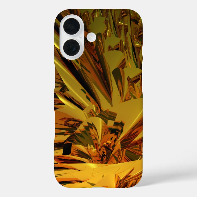 golden abstract Case-Mate iPhone case (Back)