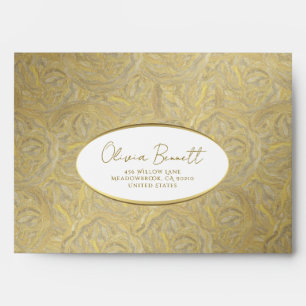 Golden Abstract Envelope