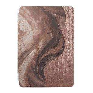 Golden Abstract Texture With Glitter Details ✨ iPad Mini Cover
