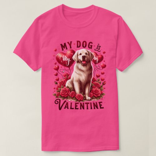 Golden Affection _ My Faithful Valentine T_Shirt