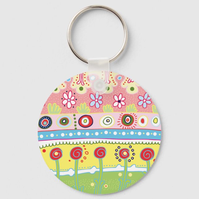 Golden Afternoon Keychain (Front)