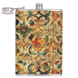 Golden Age Botanical  Flask