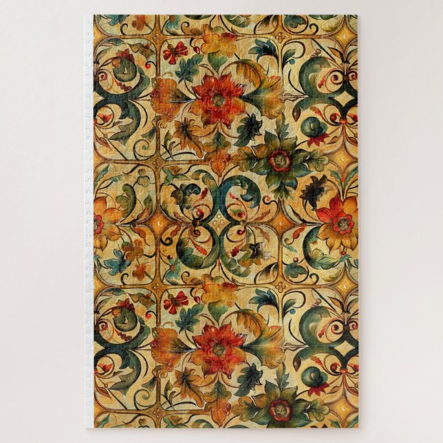 Golden Age Botanical  Jigsaw Puzzle (Vertical)