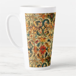 Golden Age Botanical  Latte Mug