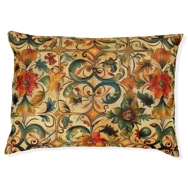 Golden Age Botanical  Pet Bed (Front)