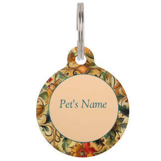 Golden Age Botanical Pet ID Tag