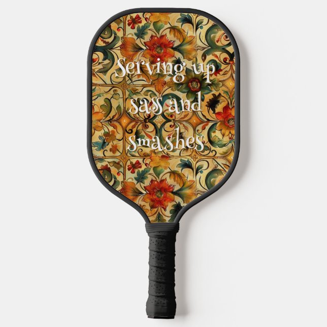 Golden Age Botanical  Pickleball Paddle (Back)
