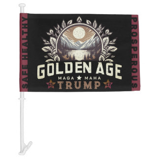 GOLDEN AGE CAR FLAG