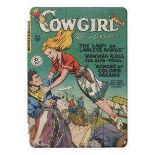 Golden Age “Cowgirl Romances” iPad cover