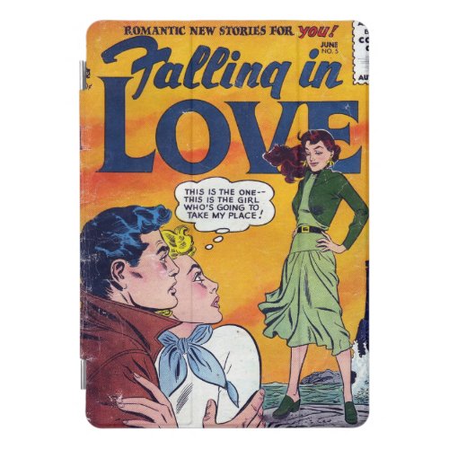Golden Age âœFalling In Love Comicsâ iPad cover