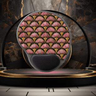 Golden Age Glamour Fans Gel Mouse Pad