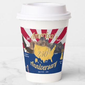 Golden Age Independence Day  Paper Cups