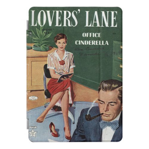 Golden Age Lovers Lane iPad cover