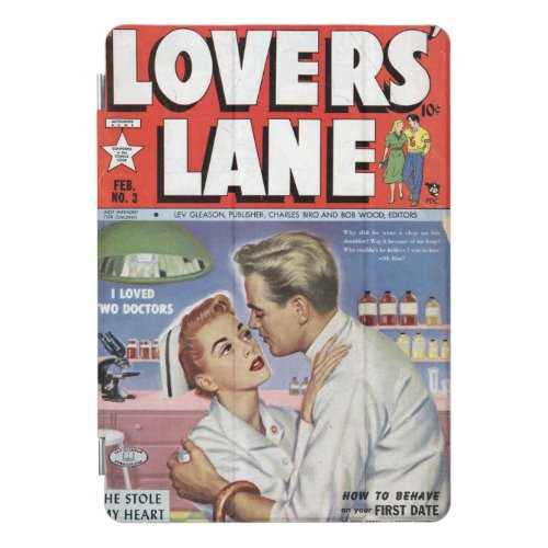 Golden Age âœLovers Lane Comicsâ iPad cover