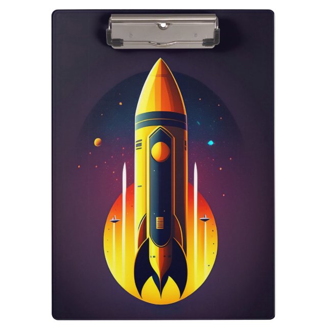 Golden Age of Science Fiction Clipboard (Front)