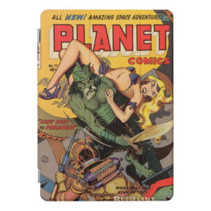 Golden Age “Planet Comics” iPad cover