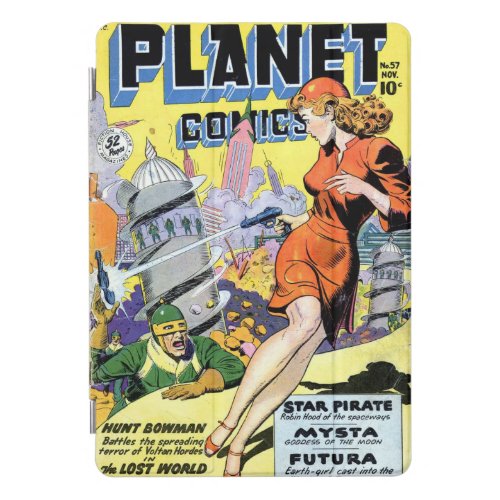 Golden Age Planet Comics iPad cover