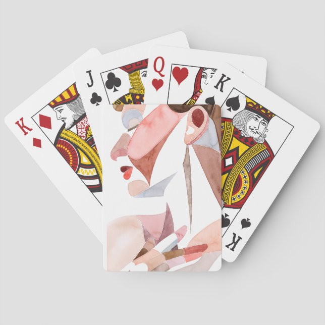 Golden Age Woman Poker Cards (Back)