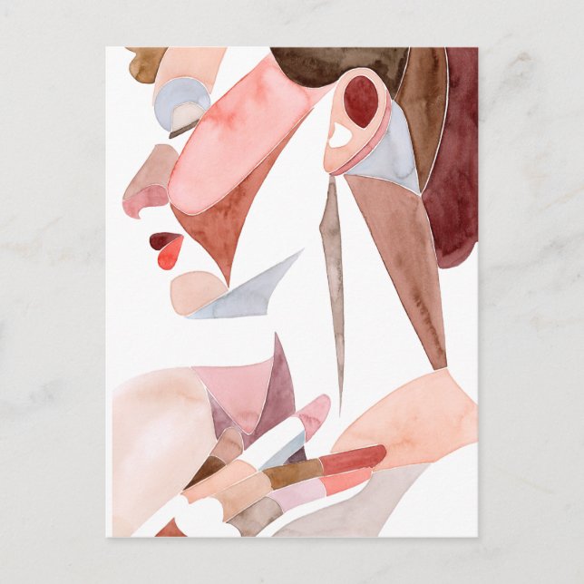 Golden Age Woman Postcard (Front)