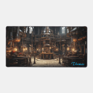 Golden Age Workshop: Steampunk Brilliance Desk Mat