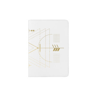 Golden Alchemy Sacred Geometry Passport Holder