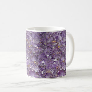 Golden Amethyst Shimmer Coffee Mug