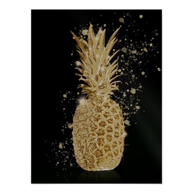 Golden Ananas Poster (Front)