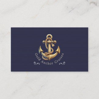 Golden Anchor Business Card