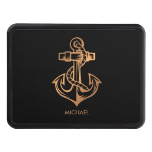 Golden Anchor Hitch Cover