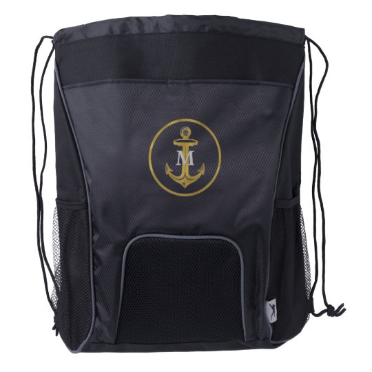 Golden Shamrocks Drawstring Backpack Rucksack Shoulder Bags Training Gym Sack For Man And Women