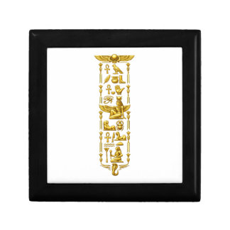 Golden Ancient Egyptian Symbols – Luxurious Hierog Gift Box