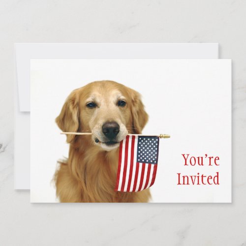 Golden and American Flag Announcement