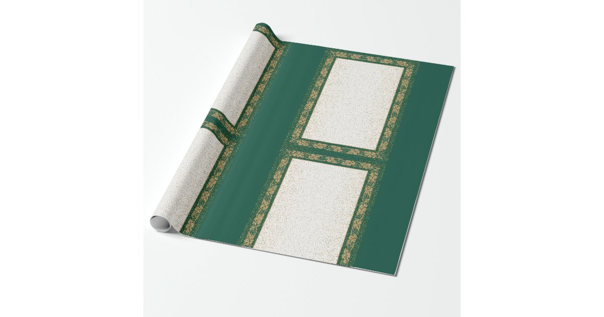 Emerald Wrapping Paper, Zazzle in 2023