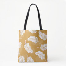 Golden And White Leaves