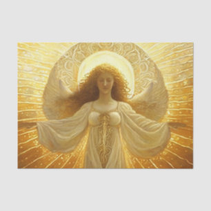 Golden Angel Awakening of Knowledge Tissue Paper