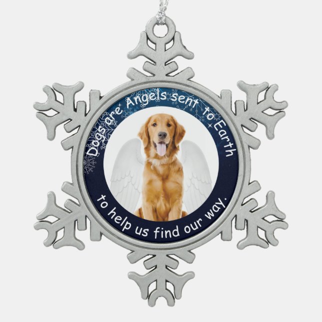 Golden Angel Ornament (Front)