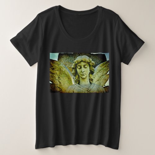 Golden Angel Plus Size T_Shirt