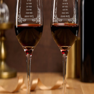 Golden Anniversary 50th  Wine Glass