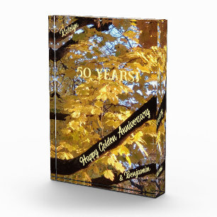 Golden Anniversary Acrylic Award